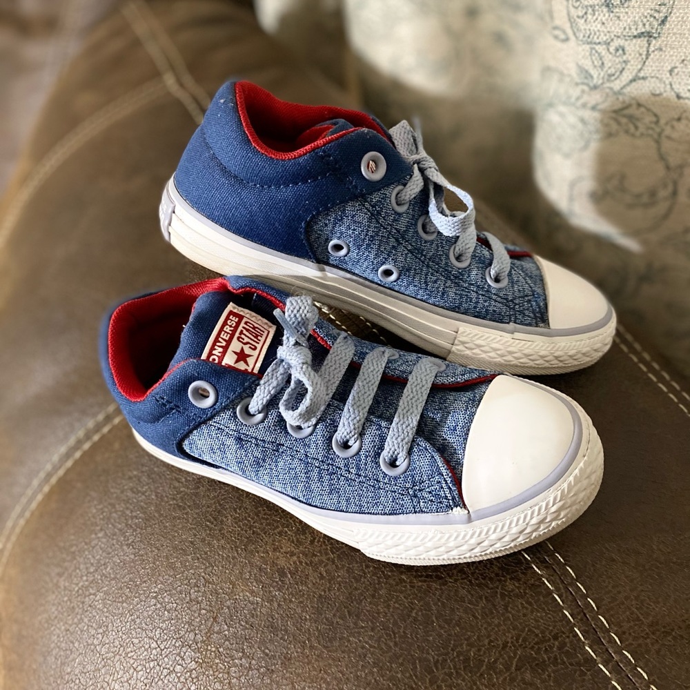 Converse Kids All-Star low top Red, White and Blue